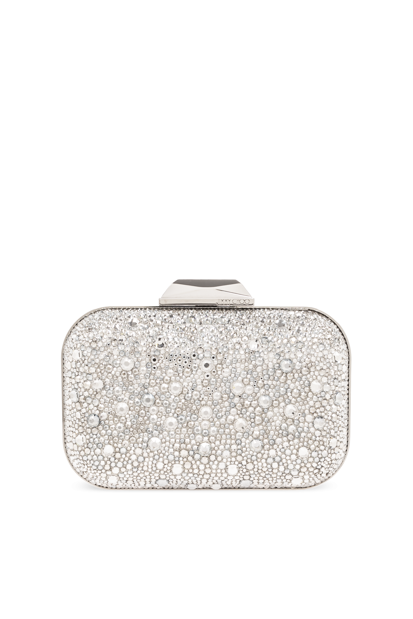 Silver Cloud Clutch Jimmy Choo Vitkac Italy